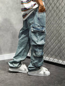 CALÇA CARGO BAGGY POCKET VINTAGE