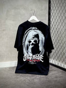 CAMISETA TRIPSIDE OVER “DARK SKULL” - PRETA