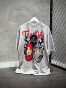CAMISETA TRIPSIDE OVER “SAARA” - CINZA