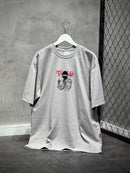 CAMISETA TRIPSIDE OVER “SAARA” - CINZA