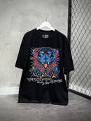 CAMISETA TRIPSIDE OVER “PANTER” - PRETA
