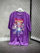CAMISETA TRIPSIDE OVER “CRAZY PARK” - ROXO